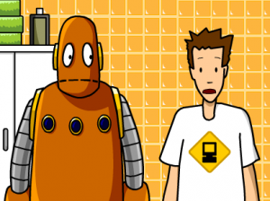 Tim and Moby from BrainPOP